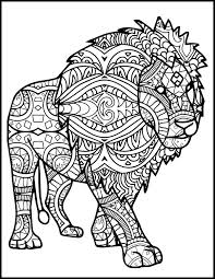 Multiple coloring pages for lion lovers. Pin On Coloring