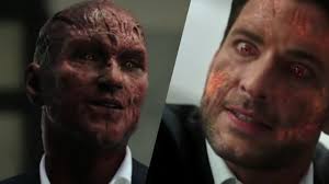 This devil face is the one where lucifer has sort of transformed into a different person. Lucifer 3x24 Seasnal Finale Chloe Decker Devil Face Youtube