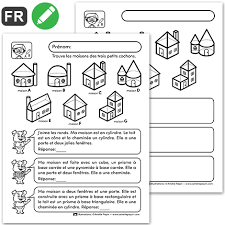 Fichier Pdf Telechargeable Francais Document A Texte Modifiable Microsoft Word Docx En Noir Et Math Geometric Shapes French Language Lessons Teaching Math