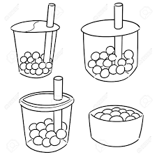 Vector Set Of Bubble Milk Tea Royalty Free Cliparts Vectors And Stock Illustration Image 124923645 Boba, boba milk tea, bubble tea, pearl milk tea,. vector set of bubble milk tea