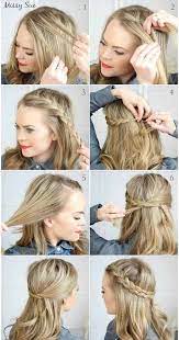 8 Simple Hairstyle Ideas Ready For Less Than 2 Minutes Bafbouf Hair Styles Easy Hairstyles For Medium Hair Medium Hair Styles