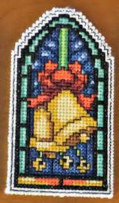 14 count, best worked on a light colored fabric. Linda S Blog Stained Glass Ornaments Kit By Design Works Crafts