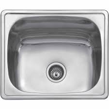 Unlike a porcelain laundry sink, a stainless steel sink will not scratch or chip. Hafele Laundry Bowl Stainless Steel Sinks Mitre 10