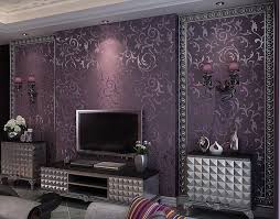 Pin By Vmc Creative Designs On Purple Reign Purple Wallpaper Bedroom Wallpaper Living Room Bedroom Wall Paint