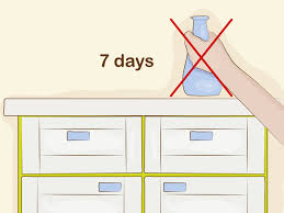 See your paint can for specific drying instructions. How To Paint Laminate Furniture 13 Steps With Pictures