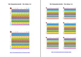 Hier findest du arbeitsblätter zum ausdrucken. Einmaleins Uben Arbeitsblatter 1x1 Ausdrucken Bei Mathefritz