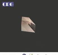 Customized size/material high reflective coating littrow dispersion prism