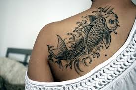 Yin and yang koi fish tattoo: 15 Simple Fish Tattoo Designs With Meanings Koi Fish Tattoo Meaning Koi Fish Tattoo Tattoos With Meaning