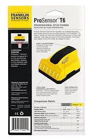 Print it off for your tool box or better yet for fathers day! Franklin Sensors Fst602 Prosensor T6 Stud Finder Pricepulse