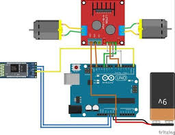 Bluetooth Controlled Rc Car Using Arduino L298n H Bridge With Two Dc Motors Projetos Arduino Arduino Carrinho De Controle Remoto
