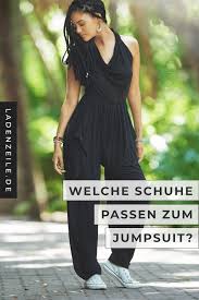 Die Passenden Schuhe Zum Jumpsuit Ladenzeile Schwarzer Overall Schuhe Mode