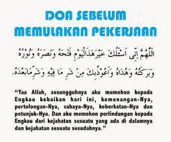 Doa dilancarkan pekerjaan ini meliputi doa memohon kemudahan segala urusan dan doa memohon keberkahan dalam pekerjaan. Wan Car Motor Doa Sebelum Memulakan Pekerjaan Facebook