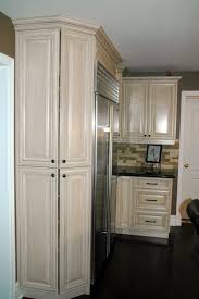 Angled Pantry Cabinets Allow For Storage And No Sharp Corners Kitchen Design Trends Cottage Kitchen Cabinets Cottage Style Kitchen