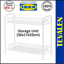 This storage hack is a huge project, but the results are incredible. Ikea Tevalen Storage Unit Bathroom Kitchen Shelf Shelving Unit Cabinet Rack Organizer Shopee Malaysia