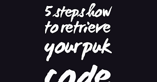 Every cell phone has a puk code specific to the sim card and is needed when either the sim is locked or you wish to change providers. 5 Steps On How To Retrieve Your Puk Code For Smart Tnt Subscribers