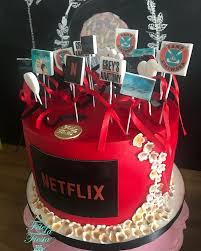 Bolonetflix Netflix Netflixcake Netflixcakes Coranteslullycandy Fetelafiesta 18th Birthday Cake 13 Birthday Cake Cupcake Cake Designs