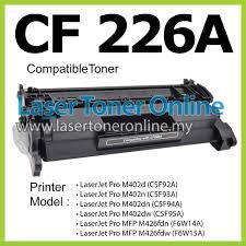 Save the driver file somewhere on your. 10pk Toner For Hp Cf226a 26a Laserjet Pro M402d M402dn M402n Mfp M426fdn M426fdw Toner Cartridges Printers Scanners Supplies