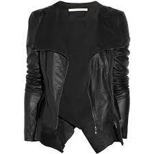 Willow Asymmetric Leather Jacket Want Black Long Sleeve Jacket Asymmetrical Leather Jacket Collarless Leather Jacket