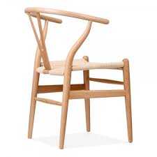 Chair design our amish dining chairs and kitchen chairs are available in a wide variety of styles from shaker to mission to modern. Hans Wegner Style Wishbone Chair In Natural Wood Cult Furniture