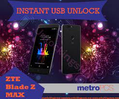 Zte blade z max z982 32gb 6.0 gsm unlocked smartphone. Zte Blade Z Max Z982 Zmax Pro Z981 Avid 4 Z855 Instant Usb Unlock From Metro Pcs Unlockingsnow Com