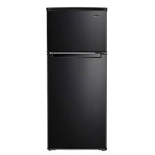 Magic Chef 4 5 Cu Ft 2 Door Mini Fridge In Black With Freezer Hmdr450be Mini Fridge Magic Chef Fridge Sizes