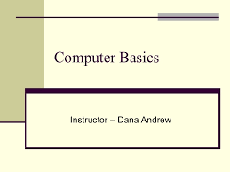 The software is the instructions that makes the computer work. Computer Basics 101 Slide Show Presentation