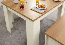 The dining table is the centerpiece of the dining room. Lancaster Range Dining Table Benches Dining Set For Dining Room Grey Cream Ebay