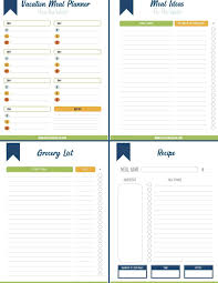 Check spelling or type a new query. Vacation Meal Planning Template Create Kids Club