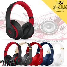 Beats by dre official store. Buy Beats Studio 3 By Dr Dre Wireless Bluetooth On Ear Headphone Wireless Headphones Ove Ear Noise Cancelling Stereo Headset Seetracker Malaysia