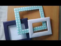 How To Make A Photo Frame With Waste Material At Home Diy Cardboard Photo Frame Youtube Diy Photo Frame Cardboard Photo Frame Crafts Frames Diy Crafts