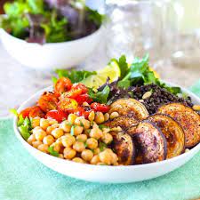 Middle Eastern Eggplant Bowl On Feedfeed Vegan Main Dishes Vegetarian Recipes Food