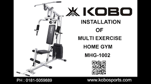 kobo mhg 1002 multi exercise home gym