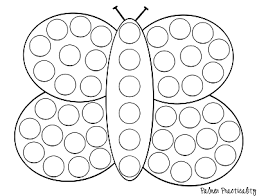 Palmer Practicality Spring Do A Dot Printables Do A Dot Dots Art Dot Worksheets