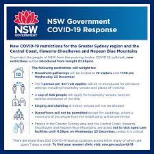 Household gatherings will be limited to 10. Stuart Ayres On Twitter Latest Covid Restrictions For Sydney Until 11 59pm 23 December More Updates To Be Provided Before Christmas Day