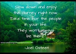 Slow Down And Enjoy The Journey Right Now Enjoying Life Quotes Life Quotes How To Memorize Things