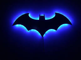 Barato Luz Da Noite Levou Lampada De Parede Batman Simbolo Criativo Batman 3d Novelty Cor Rgb Mudando Action Fi Lampada De Parede Luzes Da Noite Luminaria Geek