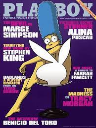 Marge Simpson on front cover of Playboy Magazine... | The Spokesman-Review