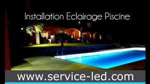 Installation Eclairage Piscine Par Ruban Led Youtube