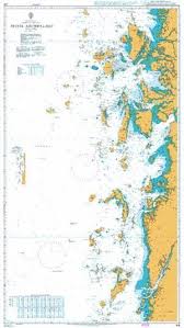 British Admiralty Nautical Chart 216 Myeik Archipelago