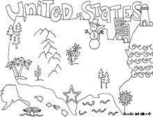 Includes all 50 states like alabama, new york, washington. United States Free Coloring Pages For Each State Good Idea When Students Do A State Report And Need Coloring Pages Free Coloring Pages Coloring Pages For Kids