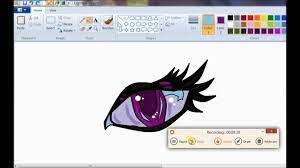 There's a team of art teachers & professional artists who choose the best videos and present them to you in a neatly categorized list. How To Draw Anime Eye In Ms Paint Anime Eyes Ms Paint How To Draw Anime Eyes