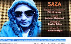 SAZA Teaser -DH Hrmony , Atique Allahabadi, Hemant Naik,Viplove Rajdeo