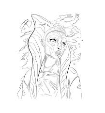 Print the pdf to use the worksheet. Free Printable Ahsoka Tano Star Wars Coloring Pages Ahsoka Coloring Pages Coloring Pages For Kids And Adults