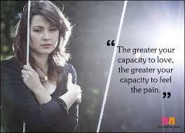 One word frees us of all the. 50 Sad Love Quotes That Are Much More Than Mere Words