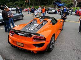 All Sizes Porsche 918 Weissach Orange 9 Flickr Photo Sharing Porsche 918 Porsche Cool Car Pictures