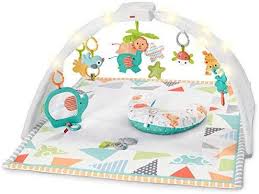 Amazon Com Fisher Price Safari Dreams Music Lights Gym Baby Baby Activity Mat Baby Gym Infant Activities
