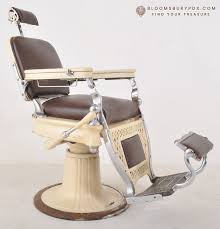 Antique Vintage Barber Chair By Theo A Kochs Co Chicago Circa 1930 Barber Chair Vintage Barber Barber Chair Vintage