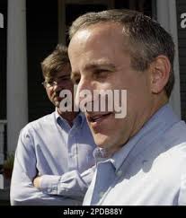 Brad McClellan, foreground, campaign manager for State Comptroller Carole  Keeton Strayhorn, speaks during a news conference outside campaign offices  Monday, Feb. 27, 2006, in Austin, Texas. Strayhorn is an independent  candidate for Texas governor ...