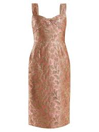Prada Sweetheart Neck Floral Brocade Dress In Bubblegum Pink Modesens Brocade Dresses Dresses Fashion