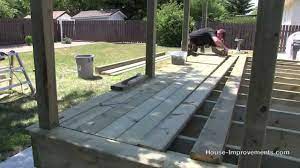 How To Build A Deck 3 Decking Posts Border Decking Building A Deck Decks Backyard Deck